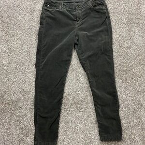 J McLaughlin Pants Women's‎ 10 Black Velvet Stretch Casual Comfortable 31X27